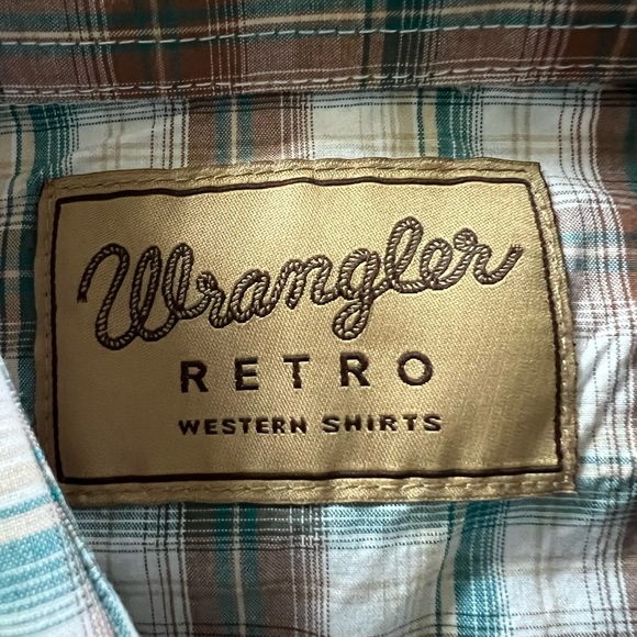 Girls Wrangler Button Down - Picture 2 of 2